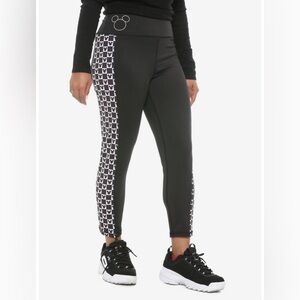 Our Universe Disney Mickey Mouse Checkered Active Capris Medium